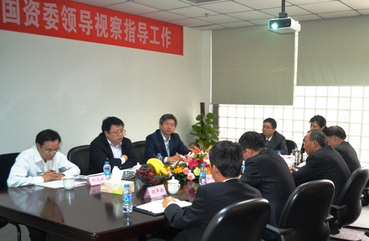 北京市国资委、国资公司向导到美高梅视察指导事情